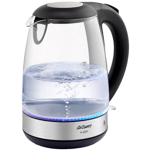 arzum AR3071 Vattenkokare Svart Kapacitet: 1.7 l