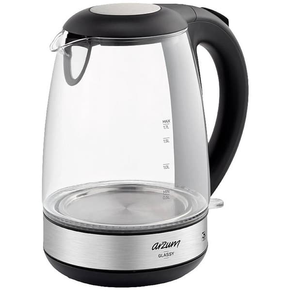 arzum AR3071 Vattenkokare Svart Kapacitet: 1.7 l