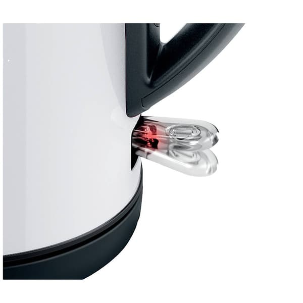 Bosch Haushalt TWK3P421 Vattenkokare Vit, Svart Kapacitet: 1.7 l