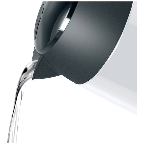 Bosch Haushalt TWK3P421 Vattenkokare Vit, Svart Kapacitet: 1.7 l