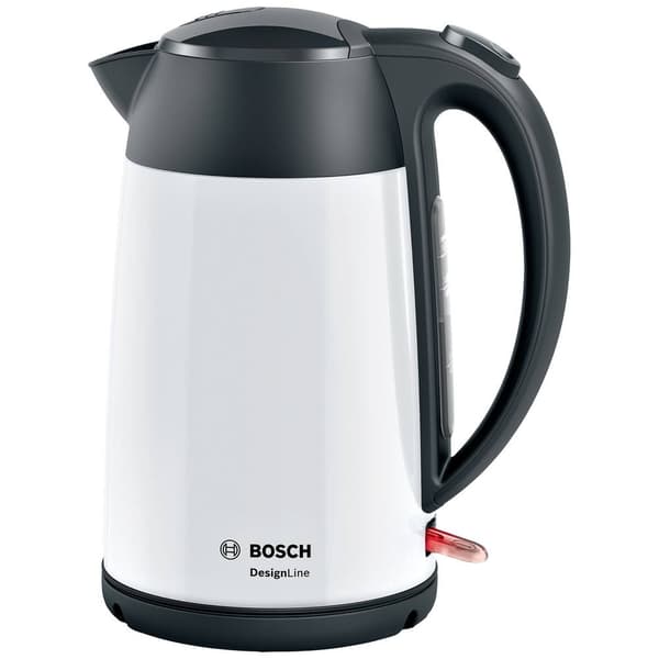 Bosch Haushalt TWK3P421 Vattenkokare sladdlös Vit, Svart