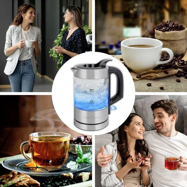 Profi Cook PC-WKS 1228 G Vattenkokare Inox Kapacitet: 0.5 l