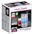 Miniatyrbild 2 av 4: Profi Cook PC-WKS 1228 G Vattenkokare Inox Kapacitet: 0.5 l