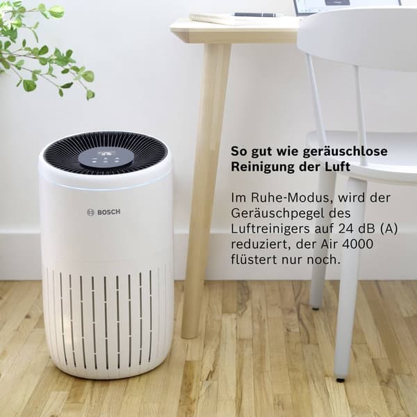 Bosch Home Comfort 7733701943 Air 4000 Luftrenare 62 m² Vit, Svart