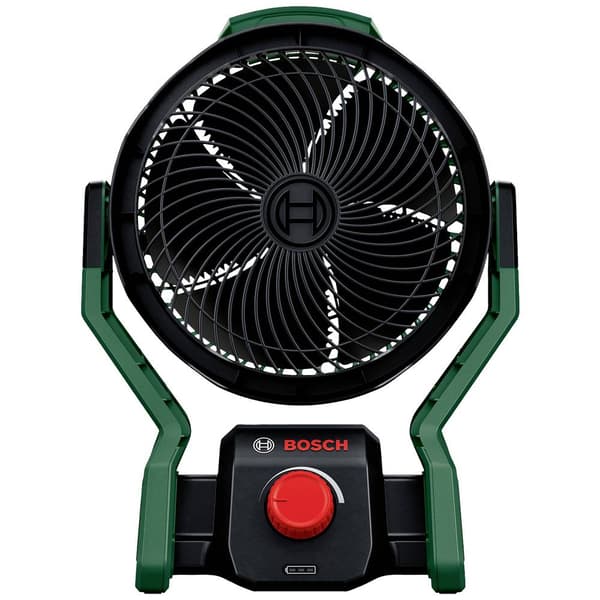 Bosch Home and Garden UniversalFan Bordsfläkt Grön, Svart LED-indikatorn, med belysning