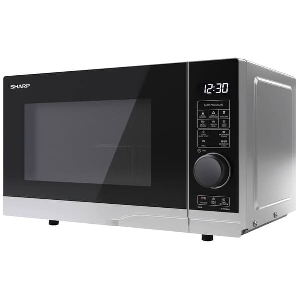 Sharp YC-PG204AE-S Mikrovågsugn Silver 700 W