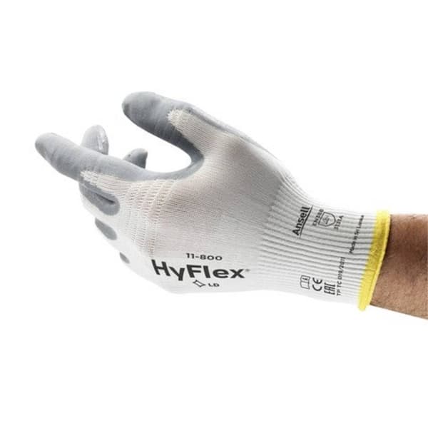 Ansell HyFlex® 11800100 Nylon Arbetshandske Storlek (handskar): 10 EN 388:2016+A1:2018, EN 407:2020 1 par