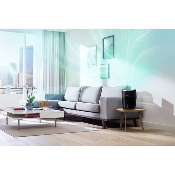 Philips HU4813/10 Luftfuktare 1 st Svart, Silver