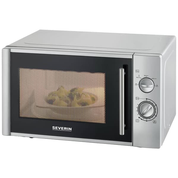 Severin MW 7772 Mikrovågsugn Silver 900 W Timerfunktion
