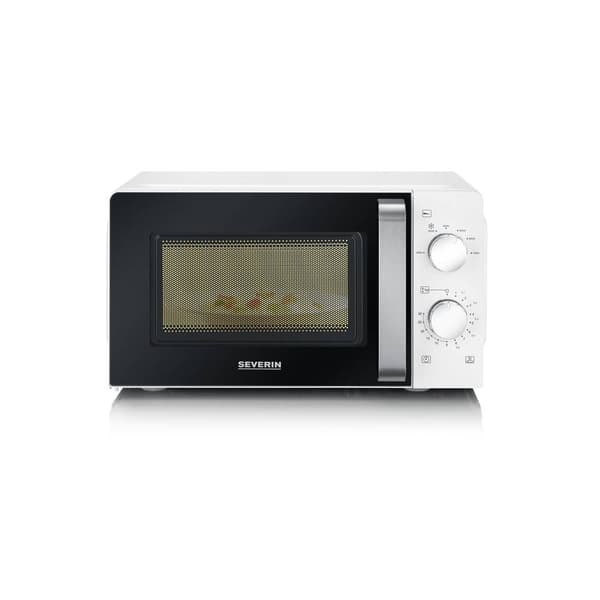 Severin MW 7885 Mikrovågsugn Vit, Svart 700 W Timerfunktion