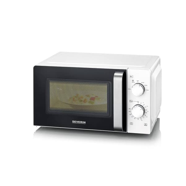 Severin MW 7885 Mikrovågsugn Vit, Svart 700 W Timerfunktion
