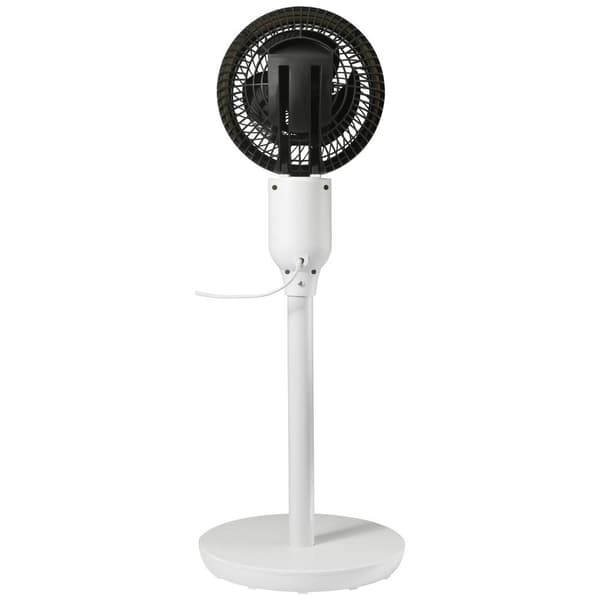 Sygonix Stående fläkt 50 W (Ø x H) 250 mm x 880 mm Vit
