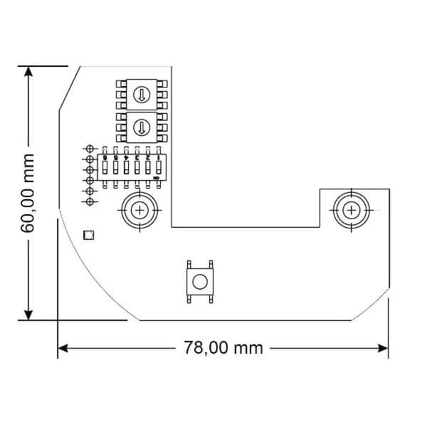 Hekatron FM.Pro X Trålöds modul (B x D) 60 mm x 78 mm