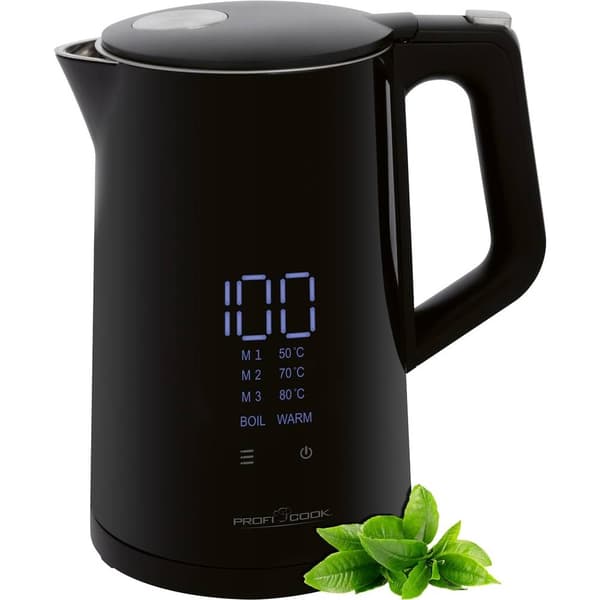 Profi Cook PC-WKS 1243 Vattenkokare Svart Kapacitet: 1.7 l