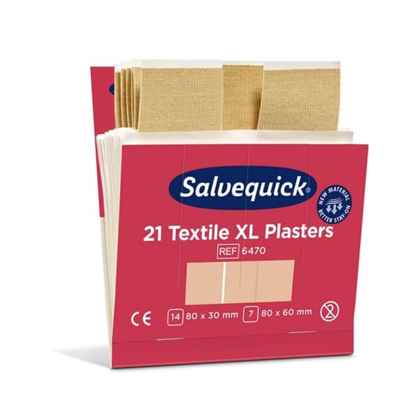 Salvequick 1009470 Refill elastiskt plåster XL
