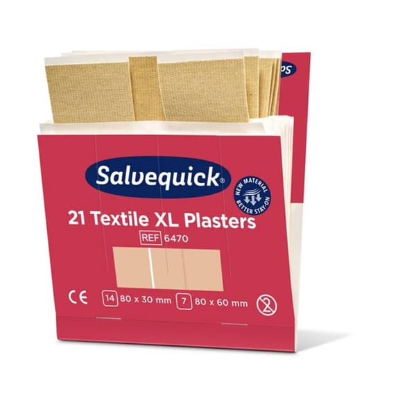 Salvequick 1009470 Refill elastiskt plåster XL