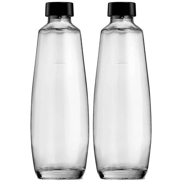 Sodastream Glaskaraffel Duo Glasklar inkl. 2 glaskarafler