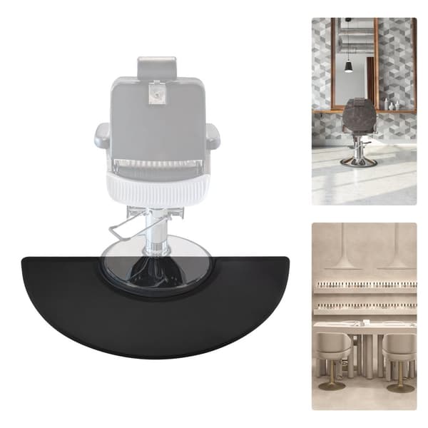 Salon Gulvmåtte, Antiskrid, Vandtæt, Ergonomisk Støtte,sort