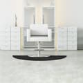 Miniatyrbillede 4 af 4: Salon Gulvmåtte, Antiskrid, Vandtæt, Ergonomisk Støtte,sort