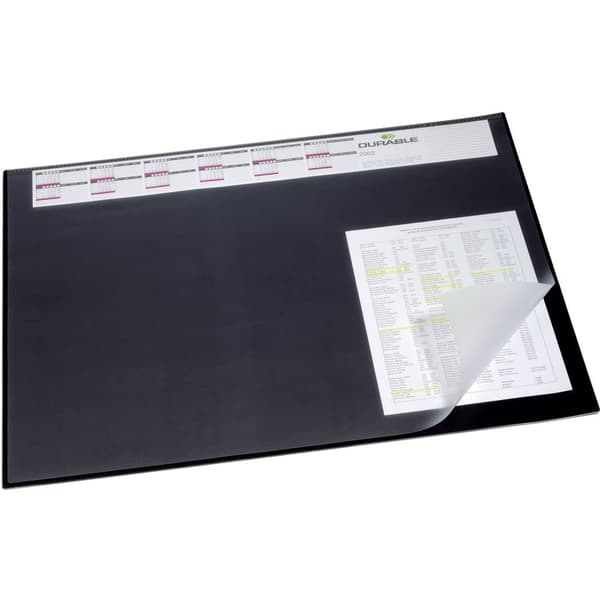 Durable 7204 720401 Skrivunderlägg Svart (B x H) 650 mm x 520 mm