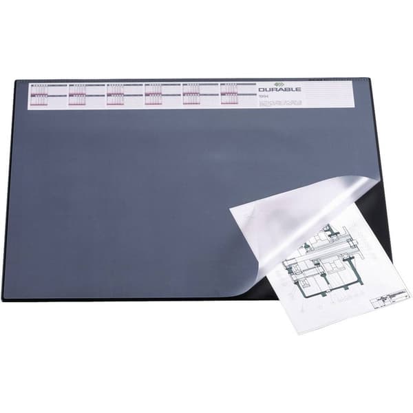 Durable 7204 720401 Skrivunderlägg Svart (B x H) 650 mm x 520 mm