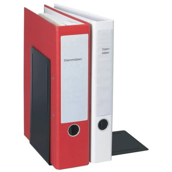 Maul Bokstöd 3545090 Mått - Höjd:240 mm Svart 2 st