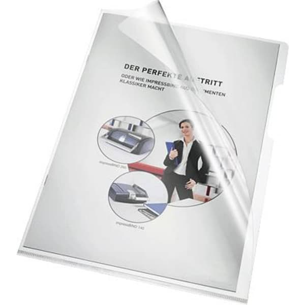 Bene Genomskinliga fickor A4, glasklar/205000 PVC 150 inneh.100