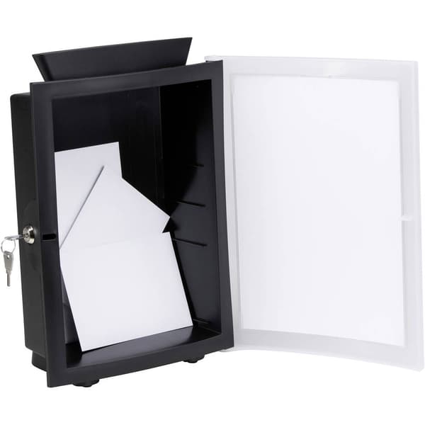 samlingsboxen IMAGE'I, låsbart, med tillbehör, svart