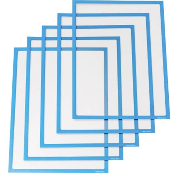 Ultradex magnetisk ram DIN A4 polyeten blå 5 st./förp.