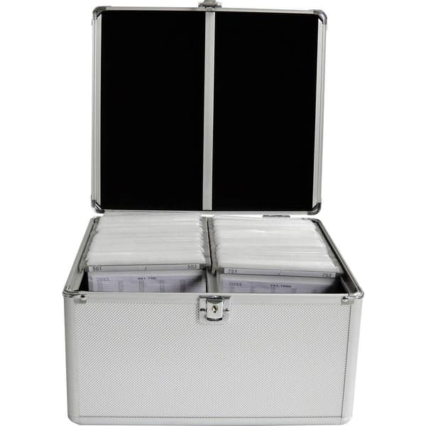 MediaRange BOX76 CD-case silver 300 st. (L x B x H) 301 x 265 x 180 mm