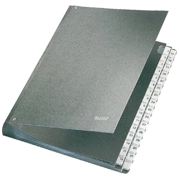 Leitz talarmapp 5831-00-95 5831 Hårdpapp Svart DIN A4 Ytantal: 32 1-31