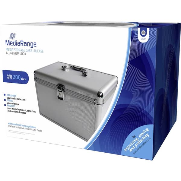 MediaRange BOX75 CD-låda SVART