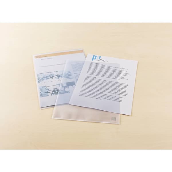 Elba Genomskinlig plastficka DIN A4 Polypropylen 0.15 mm Transparent (matt) 100461000 100 st