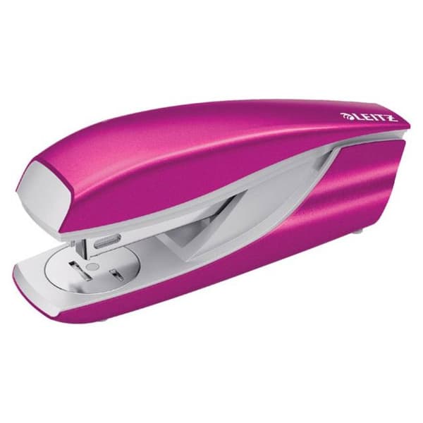 Leitz 5502 New NeXXt WOW 55021023 Häftapparat Rosa (metallic) Inskrivningsansträngning: 30 s. (80 g/m²)