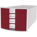 Miniatyrbild 1 av 5: HAN IMPULS 2.0 1012-17 Byrålådebox Ljusgrå DIN A4 , DIN C4 Antal lådor: 4
