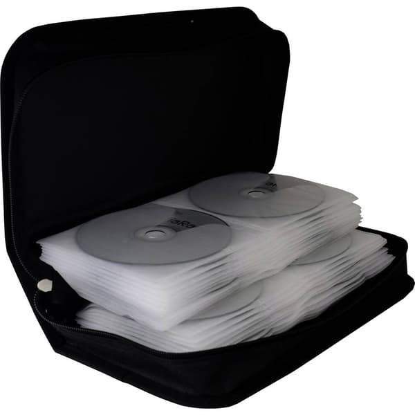 MediaRange CD-väska 96 CDs/DVDs/Blu-rays Nylon Svart 1 st (B x H x D) 289 x 88 x 168 mm BOX55 MediaRange CD-väska 96 CDs/DVDs/Blu-rays Nylon Svart 1 st (B x H x D) 289 x 88 x 168 mm BOX55