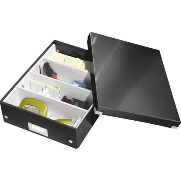 Leitz Click & Store förvaringslåda medium, svart