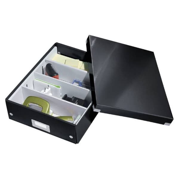 Leitz Click & Store förvaringslåda medium, svart