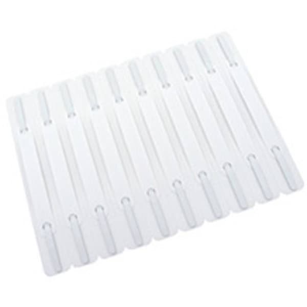 Häftremsor 2 x 15 cm (B x H) plast vit 100 st./förp.