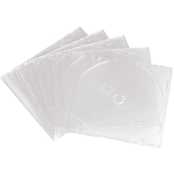 Hama CD-slim, 20-pack, transparent, dispenser