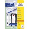 Miniatyrbild 3 av 4: Avery-Zweckform Mappetiketter L4758-10 38 x 297 mm Papper Vit Permanent 50 st