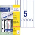 Miniatyrbild 1 av 4: Avery-Zweckform Mappetiketter L4758-10 38 x 297 mm Papper Vit Permanent 50 st