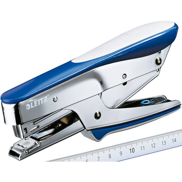 Leitz Häfttång 5545-00-33 Inskrivningsansträngning:15 s. (80 g/m²) Blå (metallic) 1 st