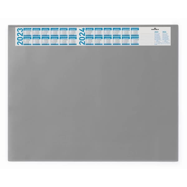 Durable 7204 720410 Skrivunderlägg Grå (B x H) 650 mm x 520 mm