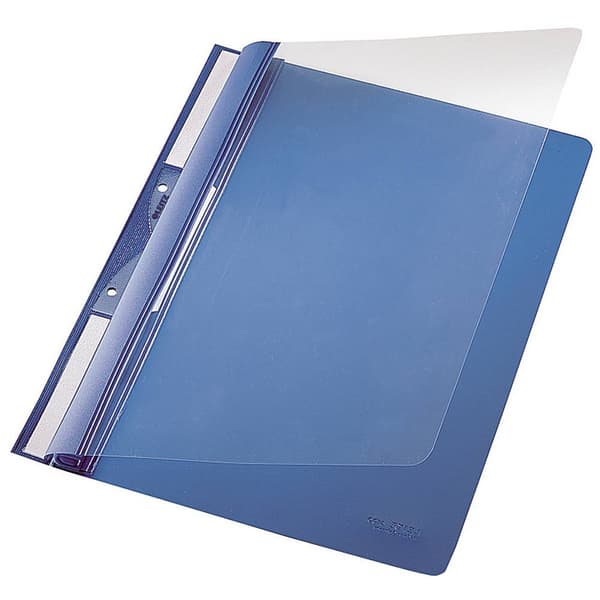 Leitz plast-kontorsmapp 4190/4190-00-35 252 x 315 mm blå