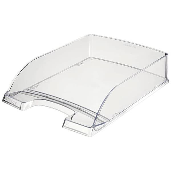 Leitz brevkorg 5226 Plus/5226-00-02 255x70x360mm för:A4, glasklar