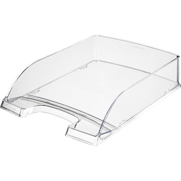 Leitz brevkorg 5226 Plus/5226-00-02 255x70x360mm för:A4, glasklar
