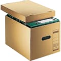 Miniatyrbild 1 av 4: Leitz Arkivbox 6081-00-00 340 mm x 275 mm x 455 mm Wellpapp Naturbrun 1 st