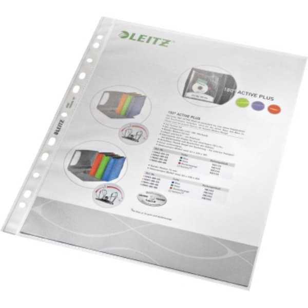 Leitz Plastficka 4790 DIN A4 Polypropylen 0.09 mm Transparent 47900000 100 st