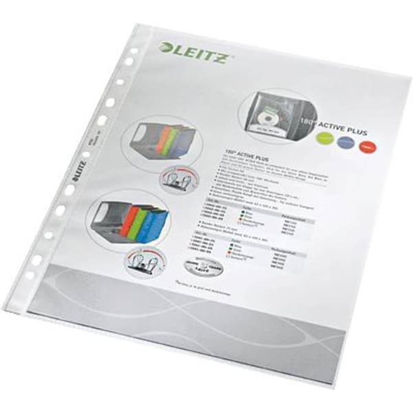 Leitz Plastficka 4790 DIN A4 Polypropylen 0.09 mm Transparent 47900000 100 st